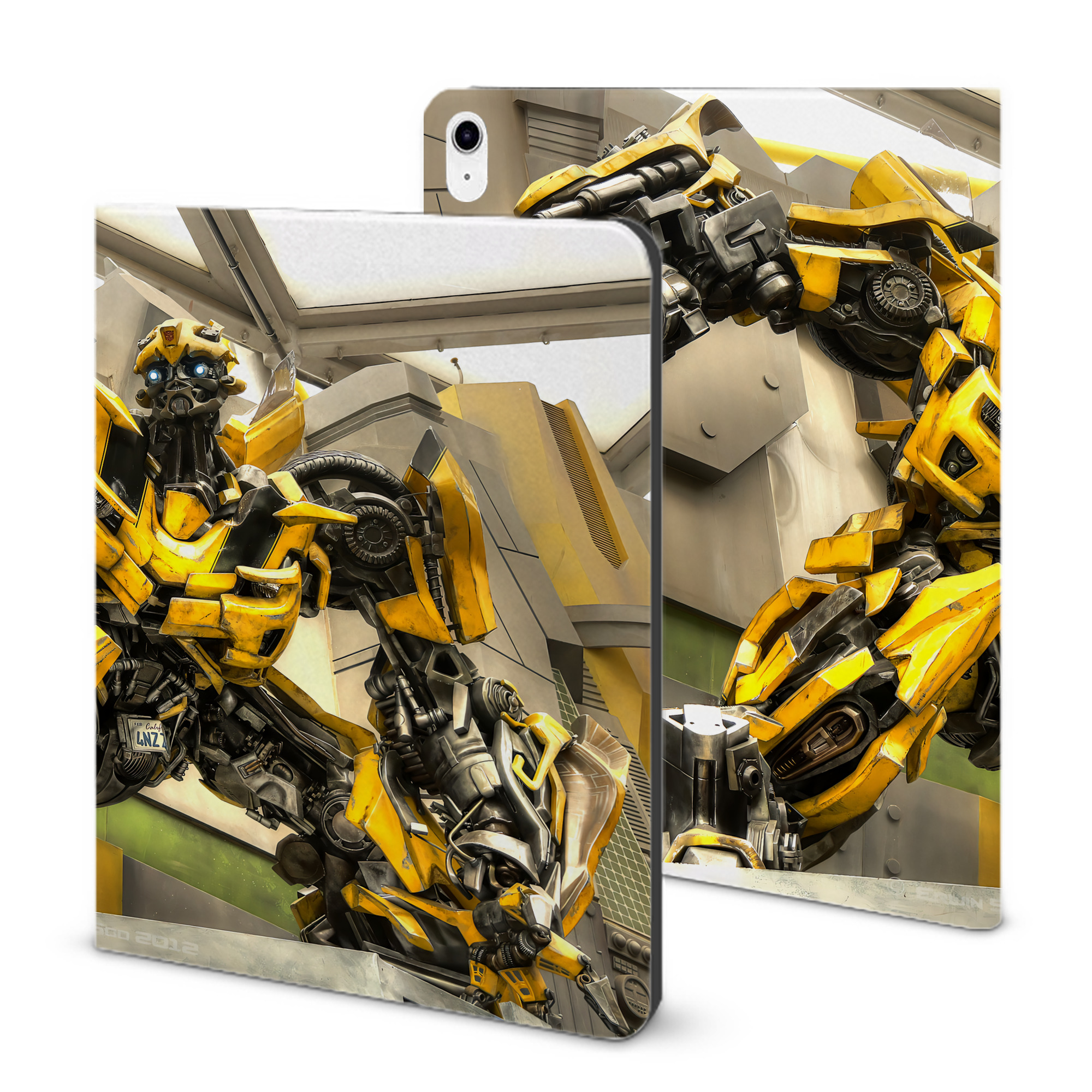 （画像用） Transformers トランスフォーマー IPad ケース ブック型 PUレザー TPU 耐衝撃 軽量 薄型 ペン収納なし 全面保護 IPad 各モデル対応